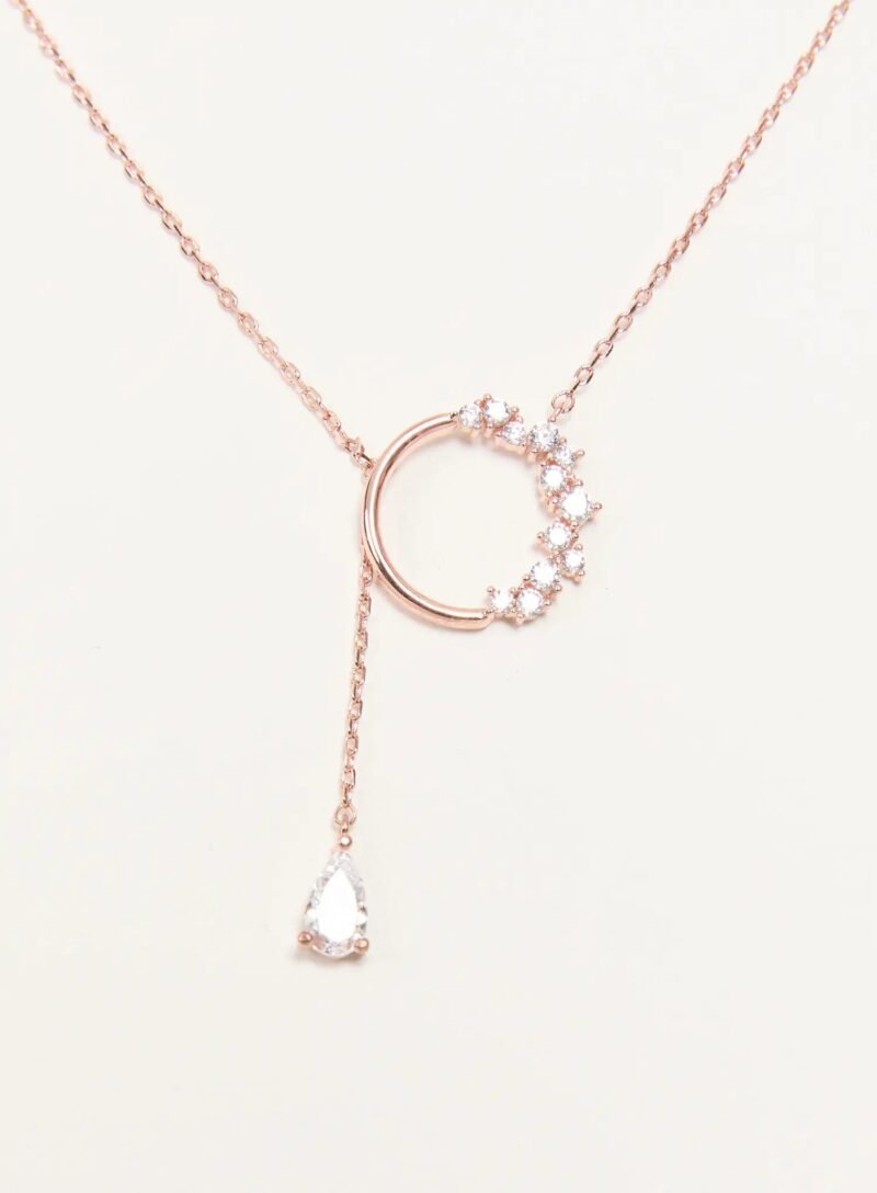 Halo Cross Necklace I
